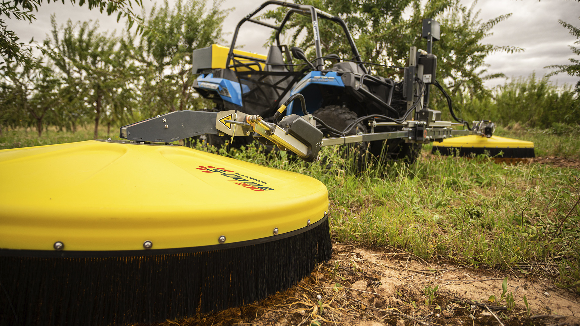 Pulverizador Spray Dome para condiciones de viento desfavorables