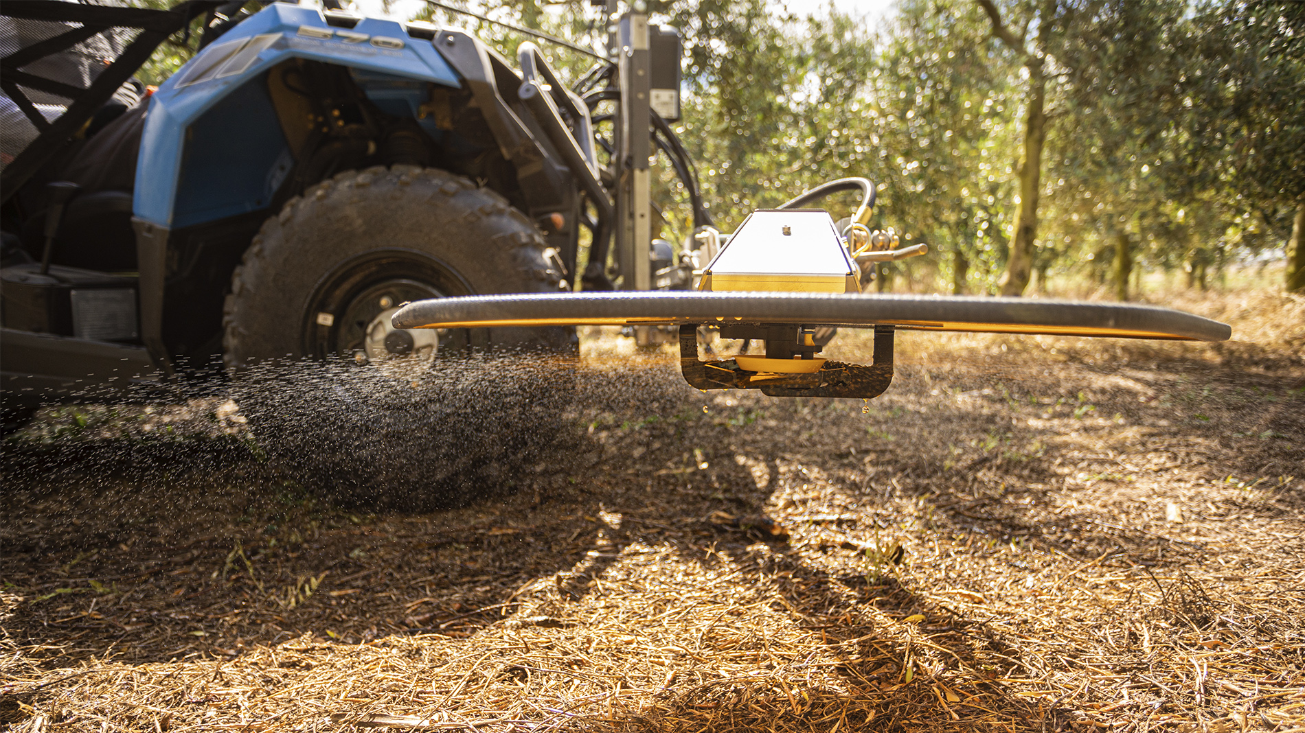 Pulverizador sprayguard para tratamentos com herbicidas