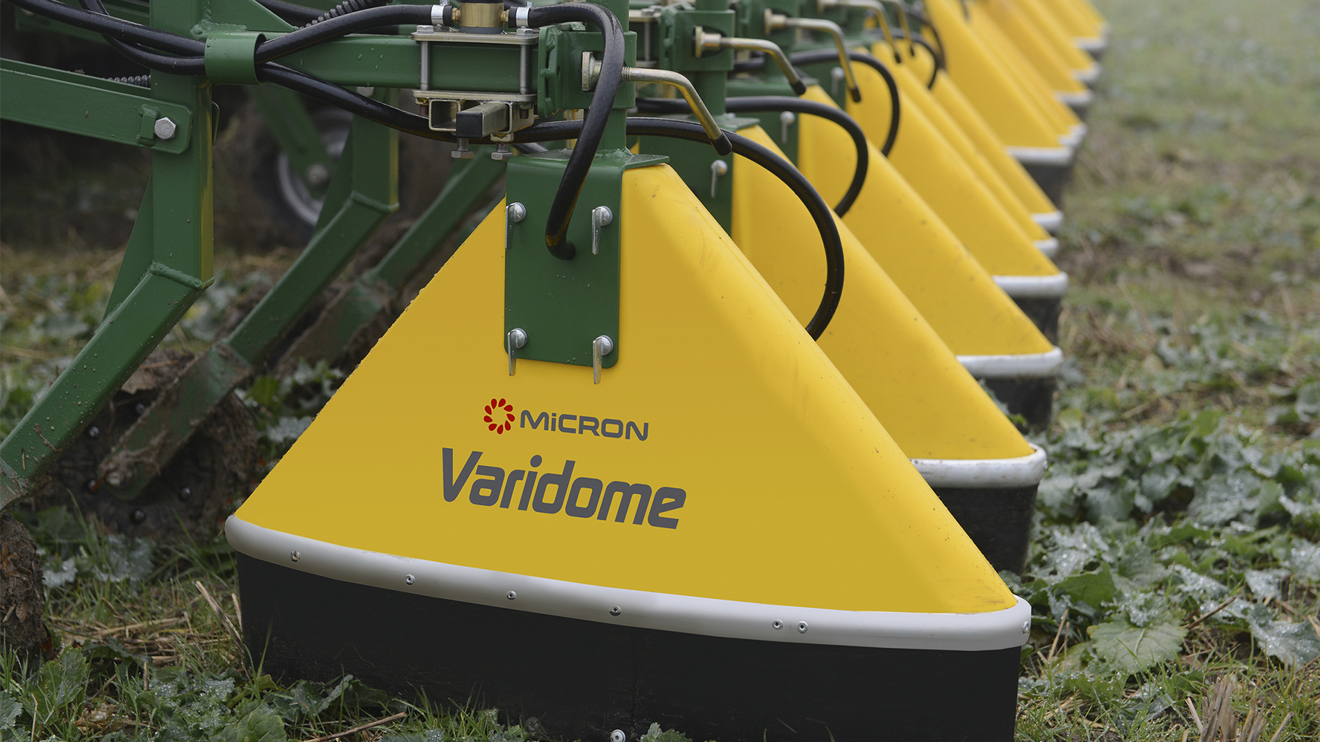 Pulverizador Varidome para erradicar malezas entre hileras