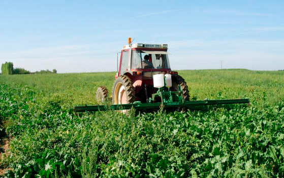 Puvlerizador Weedwiper para remolque, tractor y quad