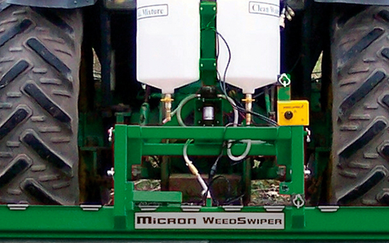 Puvlerizador Weedwiper para cultivos susceptibles